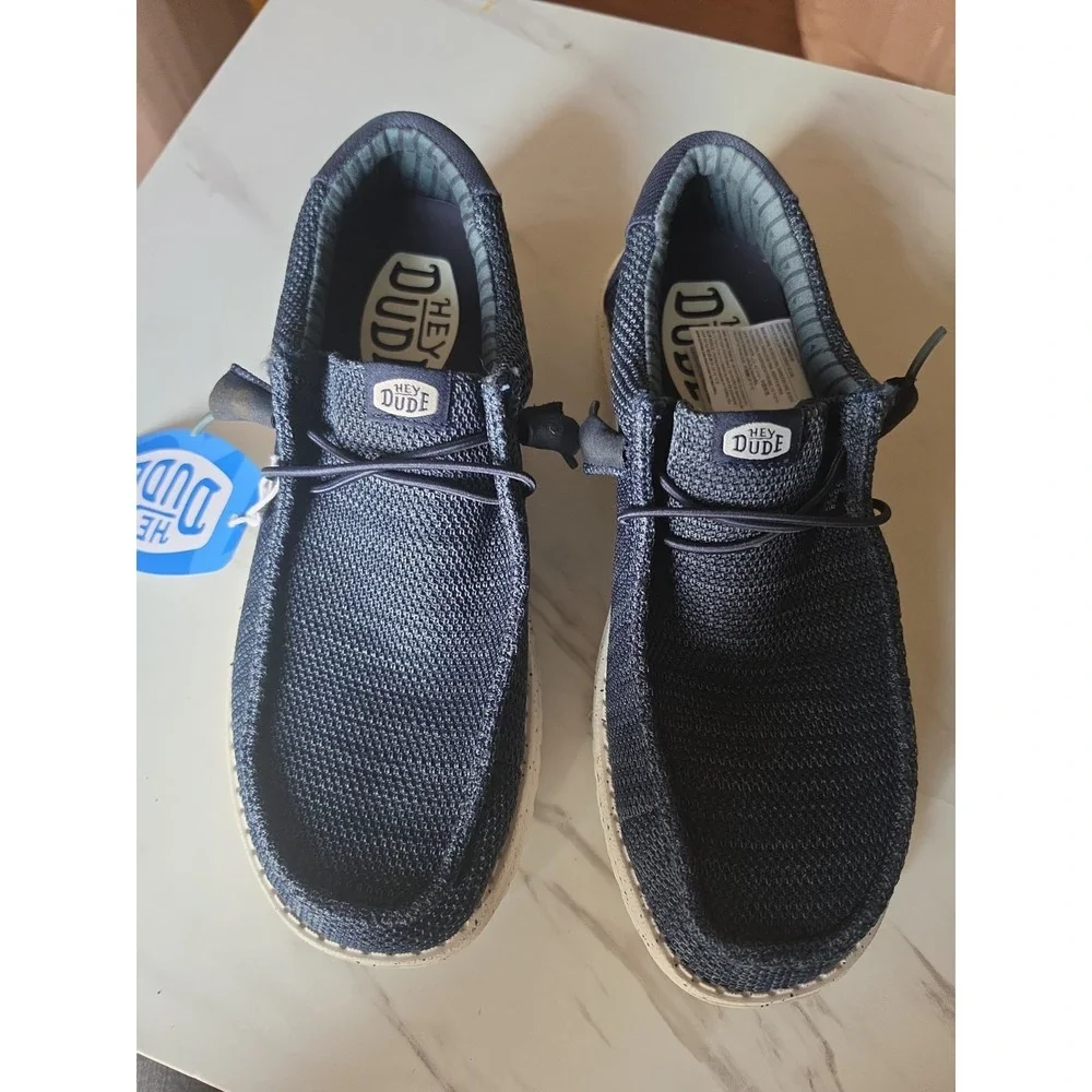 Hey Dude Mens Wally Stretch Slip On 8 M NWT!